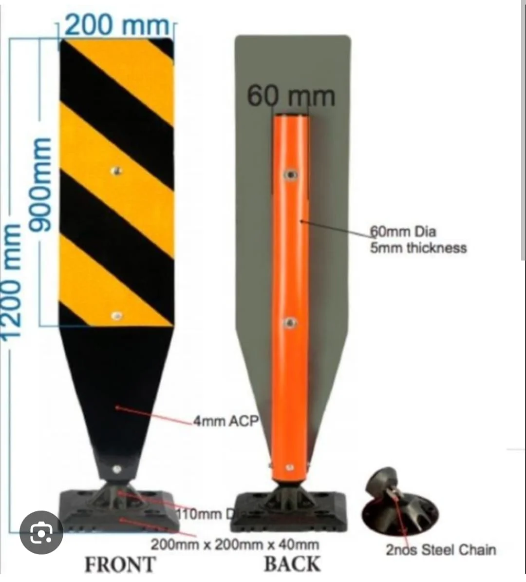 750mm & 1000mm Traffic Cones